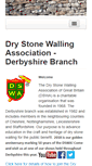 Mobile Screenshot of derbyshire-dswa.org.uk