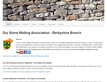 Tablet Screenshot of derbyshire-dswa.org.uk